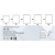 Зеркало для ванной Glamour ЗЛП272 600х800 LED подсветка сенсорный выключатель и часами