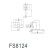 Смеситель для ванны Fmark FS8124 сатин