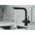 Смеситель для кухни Gross Aqua Ecolife 3120609MB с подключением к фильтру воды черный