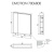 Зеркало-шкаф Emotion LED 700х800 с датчиком движения МВК029