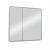 Зеркало-шкаф Emotion LED 800х800 с датчиком движения МВК030