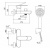 Смеситель для ванны Savol S-600303