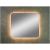 Зеркало Burzhe LED 800х700 с бесконтактным сенсором, теплая подсветка ЗЛП321
