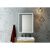 Зеркало-шкаф Mirror Box black LED 600х800 МВК053
