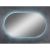 Зеркало Fleur LED 1200х700 с бесконтактным сенсором, холодная подсветка ЗЛП639
