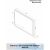 Зеркало Demure LED 900x700 с сенсором и подогревом ЗЛП537