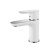 Смеситель для умывальника Gross Aqua 6515288СW Space White Chrome белый
