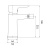 Смеситель для биде Gross Aqua 8515288СW Space White Chrome белый