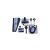 Смеситель для ванны PLStart PL2205-7 черный