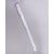 Карниз в ванную комнату Санакс 10012 Белый 130х240 алюминиевый с усиленным креплением без колец