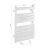 Полотенцесушитель BRIMIX 08160W Белый электрический Лесенка с полкой 800х505х115 мм 130W на 9 перекладин 220-240 В
