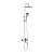 Душевая система MAGNUS 8575 со смесителем и тропическим душем
