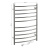 Полотенцесушитель электрический BRIMIX BK109A на 10 перекладин 860х500х80 мм