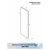Зеркало Bruno LED 300x1200 с сенсором ЗЛП2104