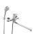 Смеситель для ванны GROSS AQUA 7250520C-35F Flat с длинным изливом (8)
