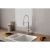 Смеситель для кухни RUSH MS9035-35White с гибким изливом Белый