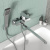 Смеситель для ванны Gross Aqua 2800880C-35F Edge хром