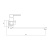 Смеситель для ванны Gross Aqua 2800880C-35F Edge хром