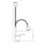 Смеситель для кухни Gross Aqua 3205258С-В015 Base