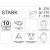 Унитаз подвесной Stark (с микролифтом) Kirovit 30726
