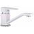 Смеситель для кухни Эверест B45-0277 длинный излив, белый