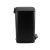 Ведро для мусора Санакс 10828 из нержавеющей стали 8 л, черное