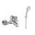 Смеситель для ванны GROSS AQUA 2516586С Provance с коротким изливом хром