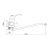 Смеситель для ванны GROSS AQUA 7518586С-35S Provance с длинным изливом хром