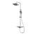 Душевая система cо смесителем RUSH Socotra ST4235-50 с тропическим душем хром