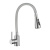 Смеситель для кухни GROSS AQUA 3241609SSG Neosteel серый гибкий излив