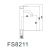 Смеситель Fmark для умывальника FS8211W белый