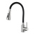 Смеситель для кухни GROSS AQUA 3241609SSB Neosteel черный гибкий излив
