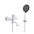 Смеситель для ванны Fmark FS8206W белый