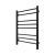 Полотенцесушитель электрический 130 Вт Grois Nex GR-112 500х800 П8 black mat U