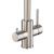 Смеситель для кухни GROSS AQUA GA3121609SS Neosteel с подключением к фильтру питьевой воды