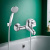 Смеситель для ванны GROSS AQUA 2237257С Basic с коротким изливом