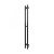 Полотенцесушитель электрический 95 Вт Grois Orso GR-134 110х1200 П3 black mat R
