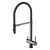 Смеситель для кухни GROSS AQUA 3188611SSGMB Neosteel графит, с подключением к фильтру питьевой воды