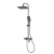 Душевая стойка со смесителем RUSH Thira TR3635-50Grey графит