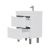 Тумба для ванны напольная VOLNA Prime 60.1Y tnPRIME60.2Y-01 с раковиной Prime 60 78857
