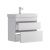 Тумба для ванны подвесная EQUIL Soldi Sf 70.2Y tpSOLDI70.2Y-04 с раковиной Nice 70 9595-70