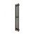 Полотенцесушитель электрический 110 Вт Grois TRIO GR-128 190х1200 П3 black mat R