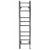Полотенцесушитель электрический 82 Вт Grois Laura GR-133 200x1000 П10 grey R