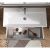 Тумба подвесная Mirage 100.1Y tpMIRAGE100.1Y-07 + Органайзер OrgMirage100-16 с раковиной Prime 100