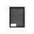 Зеркало Solid Black LED 600x800 ЗЛП1285 с сенсором, подогревом реверсивное крепление (800х600)