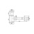 Сифон для раковины D&K DC9074, хром, Сифоны, Китай, SAVOL