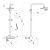 Душевая стойка Fmark FS8745-22H, Коллекция FS87, , Fmark