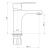 Смеситель для раковины PLStart PD10083 , Смесители ТМ PLStart, , FASHUN