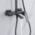 Душевая система Shevanik S4226T верхний душ, лейка, оружейная сталь, Коллекция S42, , Shevanik