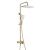 Душевая система Shevanik S4436G верхний душ, лейка, золото, Коллекция S44, , Shevanik